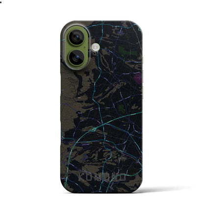 【菰野（三重県）】地図柄iPhoneケース（バックカバータイプ）