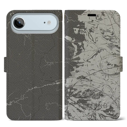 【菰野（三重県）】地図柄iPhoneケース（手帳タイプ）