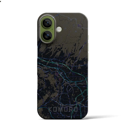 【小諸（長野県）】地図柄iPhoneケース（バックカバータイプ）