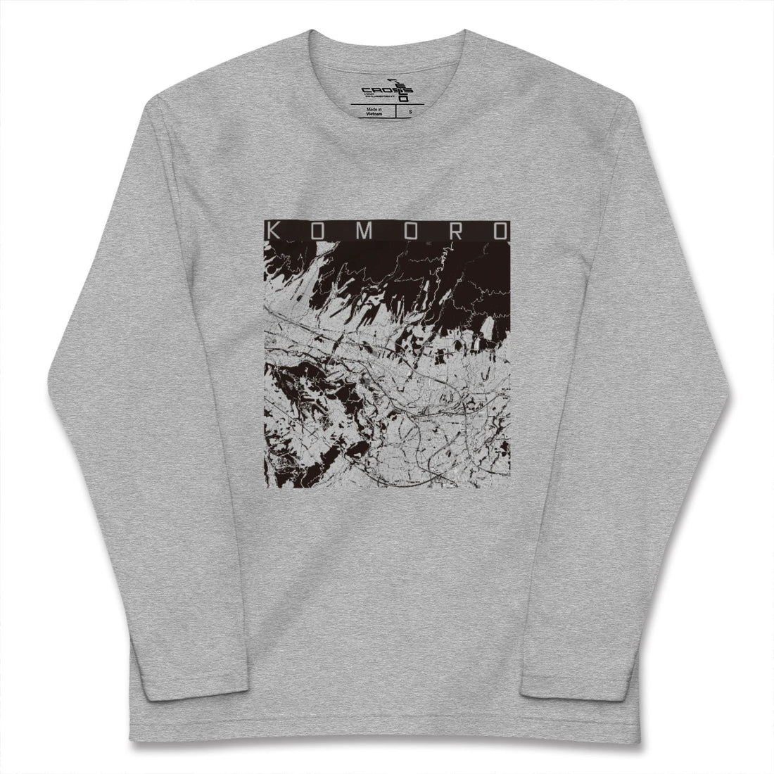 【小諸(長野県)】地図柄ロングスリーブTシャツ