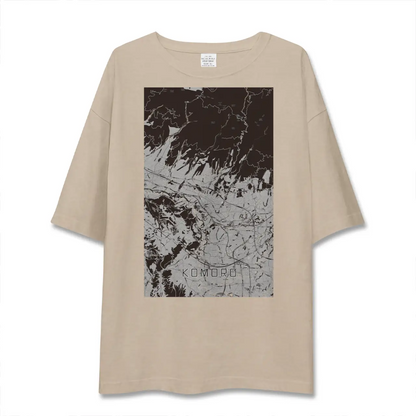【小諸（長野県）】地図柄ビッグシルエットTシャツ