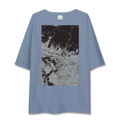 【小諸（長野県）】地図柄ビッグシルエットTシャツ