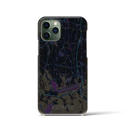 【香南（香川県）】地図柄iPhoneケース（バックカバータイプ）