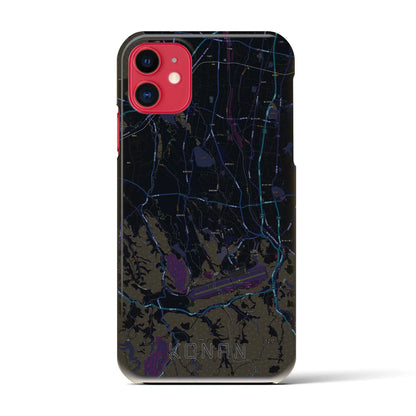 【香南（香川県）】地図柄iPhoneケース（バックカバータイプ）