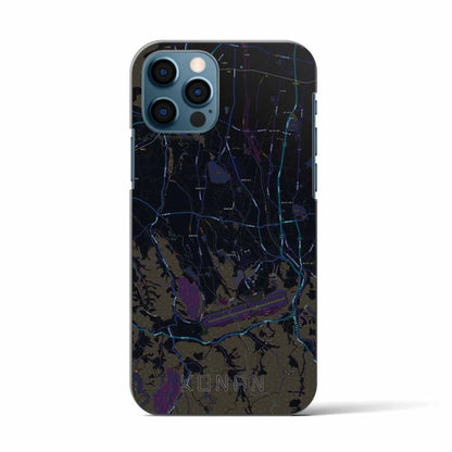 【香南（香川県）】地図柄iPhoneケース（バックカバータイプ）