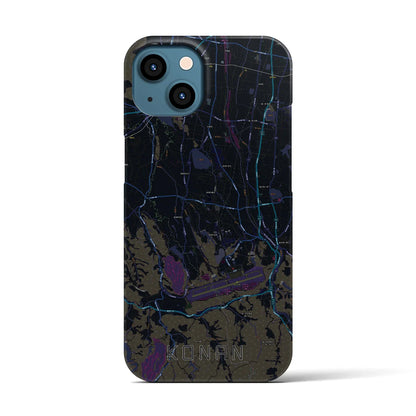 【香南（香川県）】地図柄iPhoneケース（バックカバータイプ）