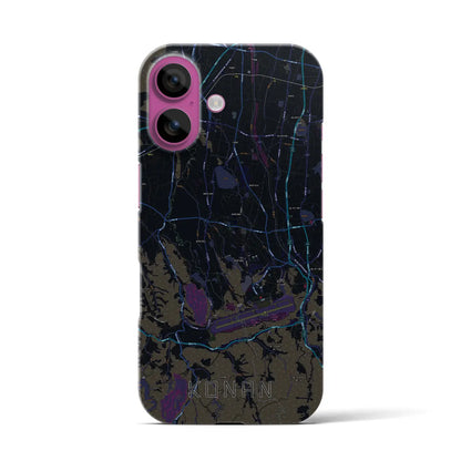 【香南（香川県）】地図柄iPhoneケース（バックカバータイプ）