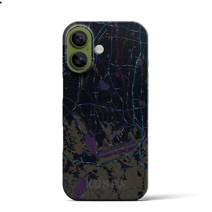 【香南（香川県）】地図柄iPhoneケース（バックカバータイプ）