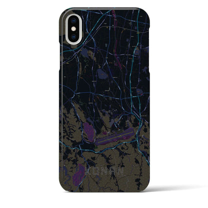 【香南（香川県）】地図柄iPhoneケース（バックカバータイプ）