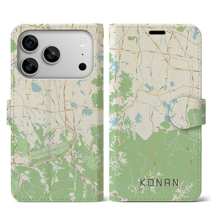 【香南（香川県）】地図柄iPhoneケース（手帳タイプ）