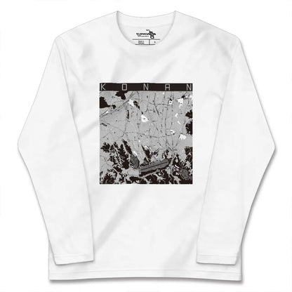 【香南（香川県）】地図柄ロングスリーブTシャツ