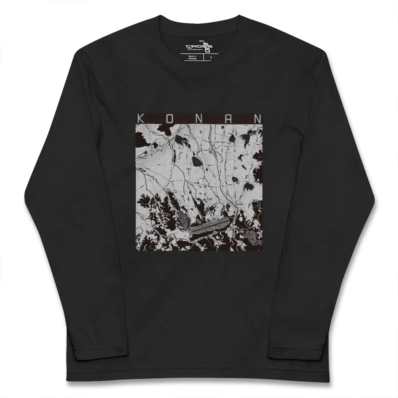 【香南（香川県）】地図柄ロングスリーブTシャツ