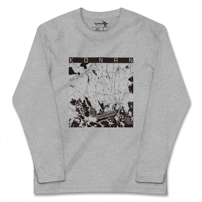 【香南（香川県）】地図柄ロングスリーブTシャツ
