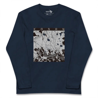 【香南（香川県）】地図柄ロングスリーブTシャツ
