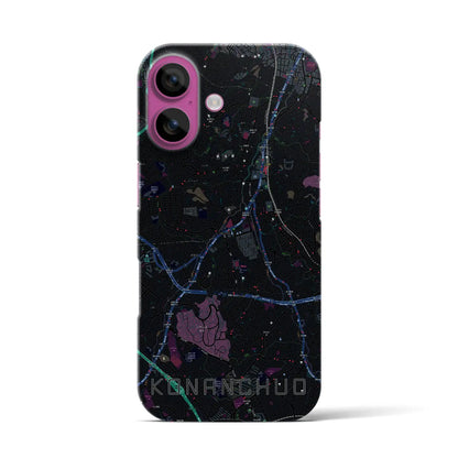 【港南中央（神奈川県）】地図柄iPhoneケース（バックカバータイプ）