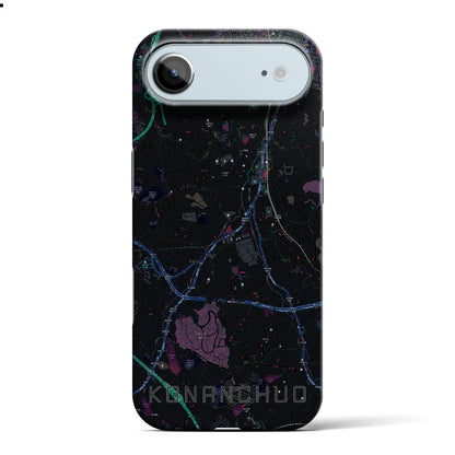 【港南中央（神奈川県）】地図柄iPhoneケース（バックカバータイプ）