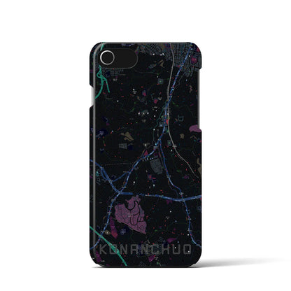 【港南中央（神奈川県）】地図柄iPhoneケース（バックカバータイプ）