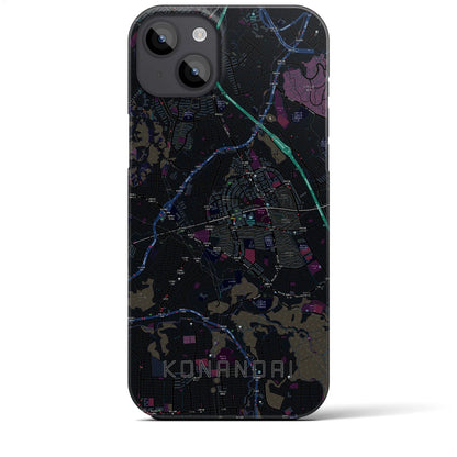【港南台（神奈川県）】地図柄iPhoneケース（バックカバータイプ）