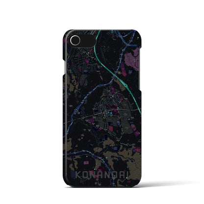 【港南台（神奈川県）】地図柄iPhoneケース（バックカバータイプ）