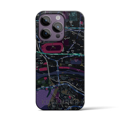 【是政（東京都）】地図柄iPhoneケース（バックカバータイプ）