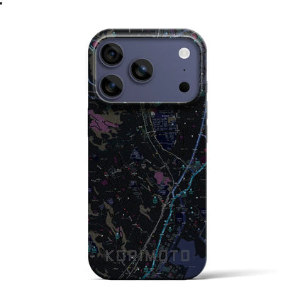 【郡元（鹿児島県）】地図柄iPhoneケース（バックカバータイプ）