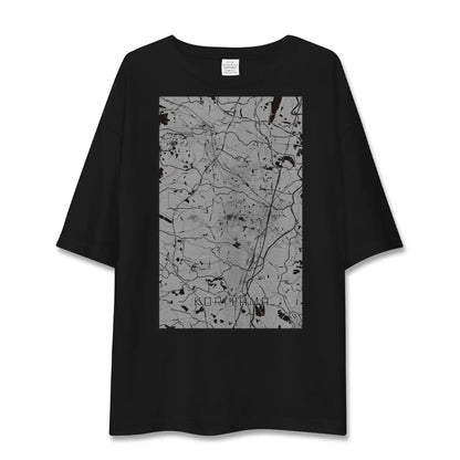 【郡山（福島県）】地図柄ビッグシルエットTシャツ