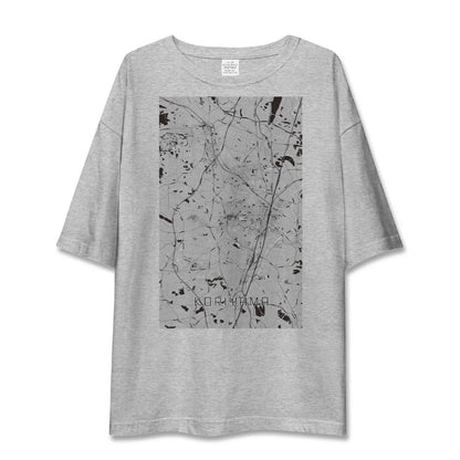 【郡山（福島県）】地図柄ビッグシルエットTシャツ