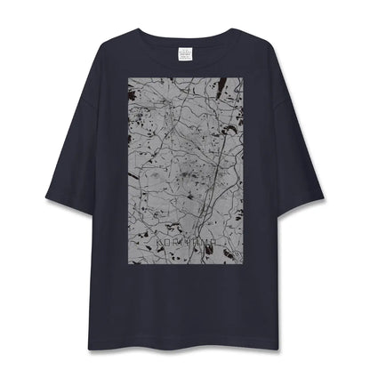 【郡山（福島県）】地図柄ビッグシルエットTシャツ