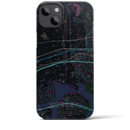 【香櫨園（兵庫県）】地図柄iPhoneケース（バックカバータイプ）