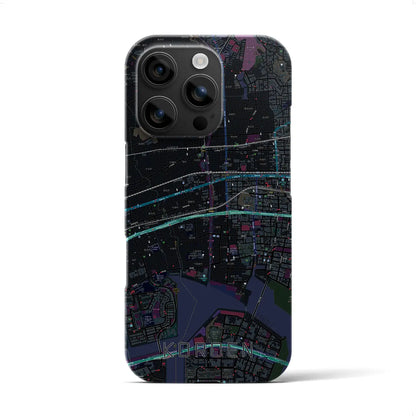 【香櫨園（兵庫県）】地図柄iPhoneケース（バックカバータイプ）