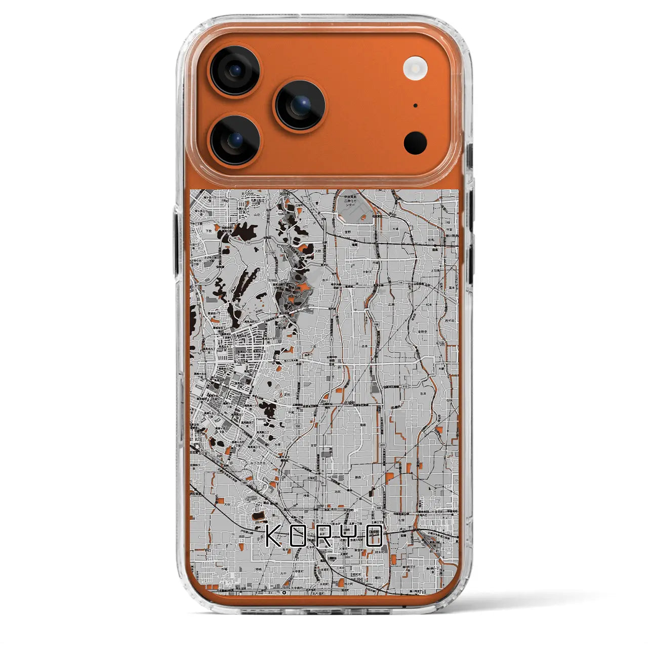 【広陵（奈良県）】地図柄iPhoneケース（MagSafeタイプ）