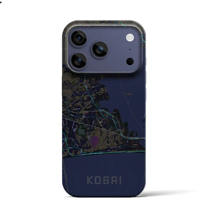 【湖西（静岡県）】地図柄iPhoneケース（バックカバータイプ）