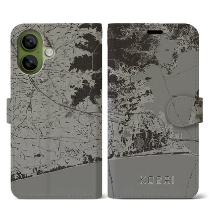 【湖西（静岡県）】地図柄iPhoneケース（手帳タイプ）