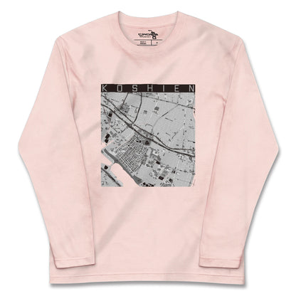 【甲子園（兵庫県）】地図柄ロングスリーブTシャツ