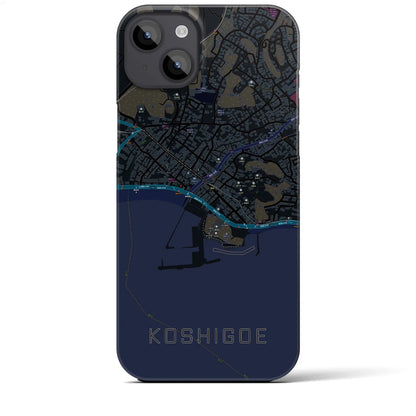 【腰越（神奈川県）】地図柄iPhoneケース（バックカバータイプ）