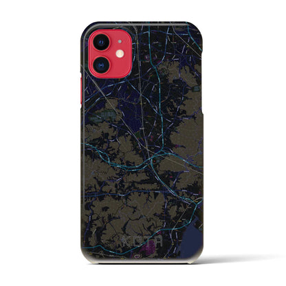 【幸田（愛知県）】地図柄iPhoneケース（バックカバータイプ）