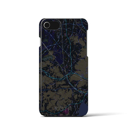 【幸田（愛知県）】地図柄iPhoneケース（バックカバータイプ）