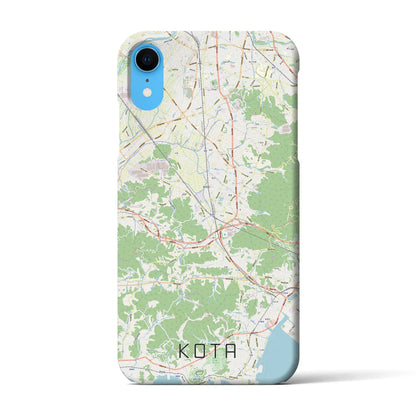 【幸田（愛知県）】地図柄iPhoneケース（バックカバータイプ）