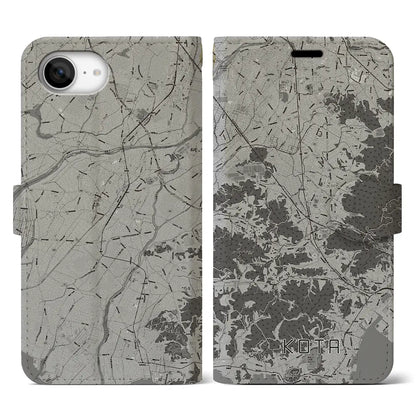 【幸田（愛知県）】地図柄iPhoneケース（手帳タイプ）