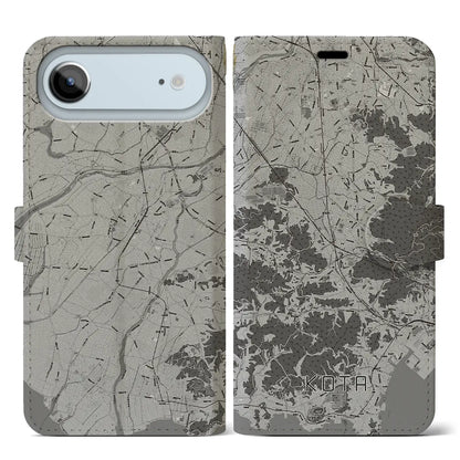 【幸田（愛知県）】地図柄iPhoneケース（手帳タイプ）