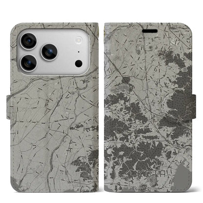 【幸田（愛知県）】地図柄iPhoneケース（手帳タイプ）