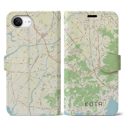 【幸田（愛知県）】地図柄iPhoneケース（手帳タイプ）