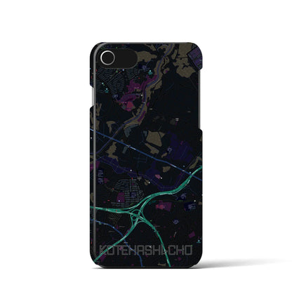 【犢橋町（千葉県）】地図柄iPhoneケース（バックカバータイプ）