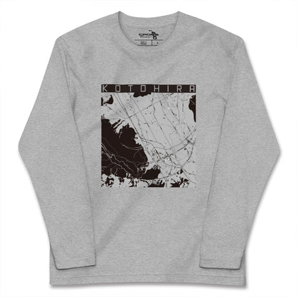 【琴平（香川県）】地図柄ロングスリーブTシャツ