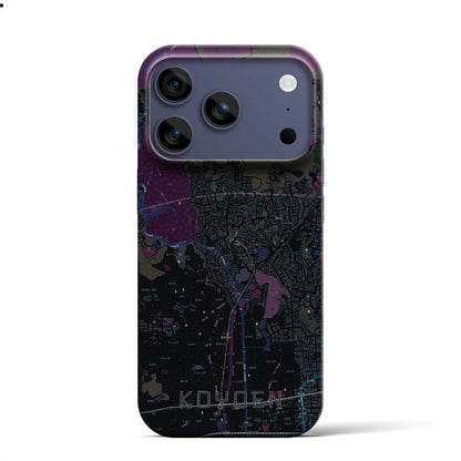 【甲陽園（兵庫県）】地図柄iPhoneケース（バックカバータイプ）