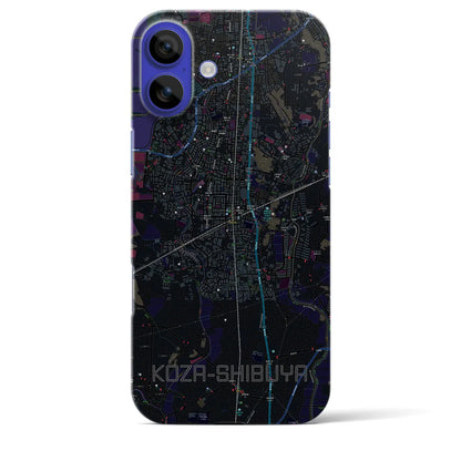 【高座渋谷（神奈川県）】地図柄iPhoneケース（バックカバータイプ）