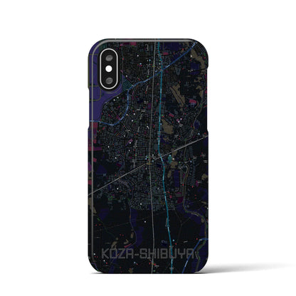 【高座渋谷（神奈川県）】地図柄iPhoneケース（バックカバータイプ）