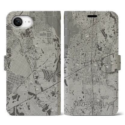 【高座渋谷（神奈川県）】地図柄iPhoneケース（手帳タイプ）