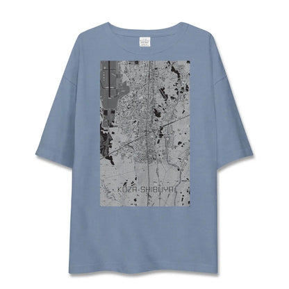【高座渋谷（神奈川県）】地図柄ビッグシルエットTシャツ
