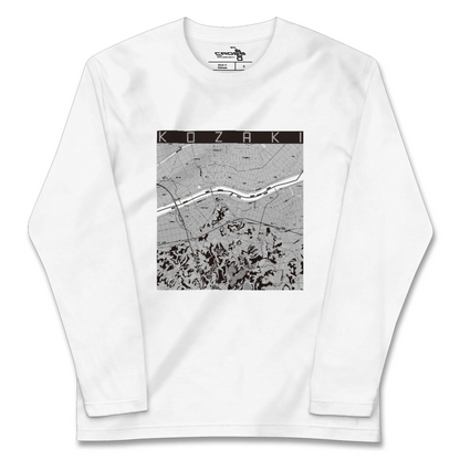 【神崎（千葉県）】地図柄ロングスリーブTシャツ